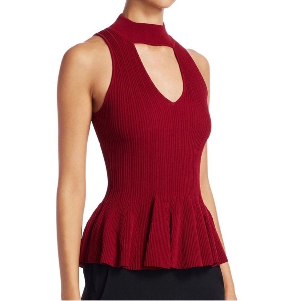 Jonathan Simkhai ribbed top, XS